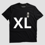 Musta knitter, koko XL