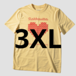 Keltainen rakkautta silmukka kerrallaan, koko XXXL