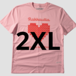Vaaleanpunainen rakkautta silmukka kerrallaan, koko XXL