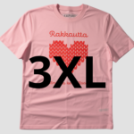 Vaaleanpunainen rakkautta silmukka kerrallaan, koko XXXL