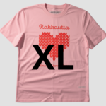 Vaaleanpunainen rakkautta silmukka kerrallaan, koko XL