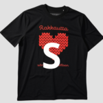 Musta Rakkautta silmukka kerrallaan, koko A, S